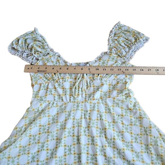 Urban outfitters womens Sz M white multicolor floral dress - Picture 6 of 8